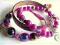 Kensogirl _ Bransoletka RZEMYK I CHARMS / 821