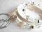 Kensogirl _ Bransoletka RZEMYK I CHARMS / 814