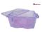 8l Pojemnik plastikowy pudelko KOLOR FIOLETOWY