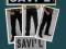 Spodnie sztruksowe SAVI'L czarne pas 92 cm/dł 30