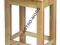 Kloc masarski drewniany + podstawa HENDI 505618