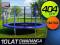 TRAMPOLINA Z SIATKĄ 404cm NEOSPORT DLA DZIECKA 2w1