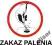 TABLICZKA ZAKAZ PALENIA PCV 25 CM x 20 CM  - DUŻA
