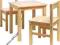 ZESTAW Stół + Dwa Krzesła do Dziecięcego POKOJU
