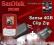 SanDisk MP3 4GB Sansa Clip Zip RED ZESTAW