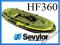 Sevylor hf 360 PONTON wędkarski 4-6os + WIOSŁA