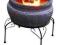 GRILL OGRODOWY WĘGLOWY DUŻY OKRĄGŁY KOCIOŁEK OD1ZŁ