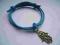 BRANSOLETKA SZNURKOWA CHARMS HAMSA
