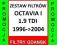 Zestaw Filtrów OCTAVIA I 1.9 TDI 1996>2004