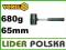 MŁOTEK GUMOWY 680g 65mm 33907 VOREL TRZON STALOWY