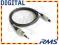Kabel jack optyczny -TOSLINK SPDIF- Digital - 0,5m