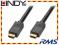 Aktywny Kabel HDMI - HDMI 1.4 3D -25 m Lindy 41054