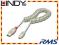 Kabel spiralny USB A - mini USB Lindy 31925 - 2m