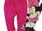 DISNEY MINNIE GETRY/LEGGINSY 3/4 C. RÓŻ 62/68 A298