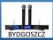 MIKROFON BEZPRZEWODOWY 2 SZTUKI + BAZA VK-350