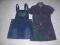 2 jeansowe sukieneczki 158/164 :) POLECAM :)