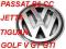 VW PASSAT B6 CC GOLF JETTA TIGUAN - emblemat 150mm