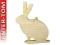 zawieszka ozdoba dekoracja Wielkanoc zając królik