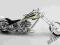 AMERICAN CHOPPER CHROME 1:18 JET BIKE OCC