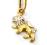CHARMS znak zodiaku LEW złoto 585 na PREZENT !!!