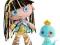 MONSTER HIGH PLUSZAKI POTWORZAKI cleo de nile