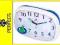 Zegar Budzik Perfect kwarcowy alarm drzemka