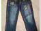 D7 Spodnie jeansowe ro. 110-116cm