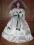 Śliczna Porcelanowa Lalka Pani Młoda  NOWA !!-50cm