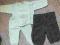Spodnie / spodenki sztruksowe 62 cm + GRATIS