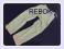 REEBOK Sportowe Spodnie Ściągacze 134/140