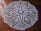 Piękna szydełkowa serwetka