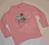 EXIT__98__ różowy sweterek dla dziewczynki