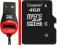 KARTA PAMIĘCI KINGSTON 4 GB MICRO SD + CZYTNIK M2