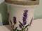 LAWENDA PROWANCJA DONICZKA, DECOUPAGE, 17 CM !