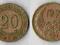 ALGIERIA 1972 20 CENTIMES