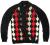 FRED PERRY _ SWETER _ ROMBY _ ROZPINANY _ XXL