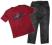 LINDEX TIMBERLAND spodnie + koszulka rozmiar 134