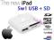 iPad3 iPad2 iPad Camera Connection Kit 5w1 USB SD