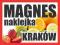Naklejka MAGNETYCZNA magnes folia auto UV KRAKÓW