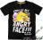 Bluzka Angry Face 146 czarny