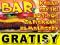 GOTOWE WZORY BANER 2m/1m banery BAR hamburgery led