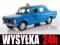 FIAT 125p TAXI NIEBIESKI otwierane drzwi skala1:34