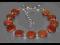 DIADEX~PIĘKNA BRANSOLETKA ~ PIASEK PUSTYNI ~MONETY