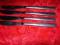 NOZE <>   STAINLESS ,.4 SZT