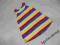 MINICLUB_sukienka tunika w kolorowe pasy 92/98 cm