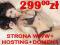 STRONA WWW+HOSTING+DOMENA+CMS+DARMOWY PROJEKT