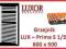 Grzejnik LUXOR stalowy prosty LUX-PRIMA S 1/50