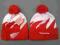 czapka zimowa beanie Mitchell Ness RED WINGS nowa