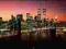 NOWY JORK -BROOKLYN BRIDGE (color) plakat 158x53cm