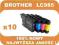 10x TUSZ DO BROTHER DCP-J125 DCP-J315W DCP-J515 FV